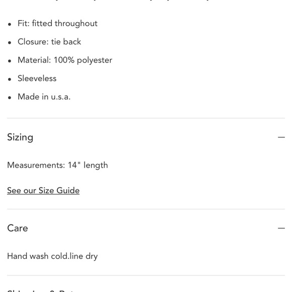 NWT Altar’d State Halter Top - Picture 7 of 10